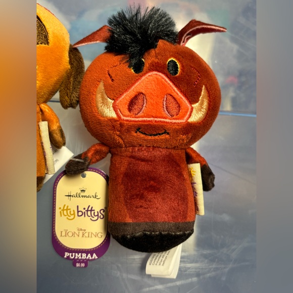 Timon & Pumba Itty Bittys Hallmark BNWT - Picture 4 of 9